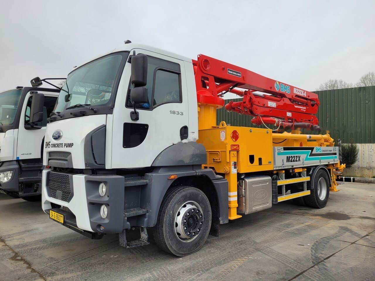 Camion pompe neuf Mercedes-Benz New BMS BCP M22 ZX-4 on chassis: photos 19