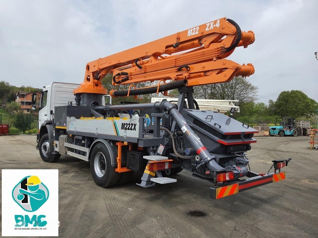 Camion pompe neuf Mercedes-Benz New BMS BCP M22 ZX-4 on chassis: photos 6
