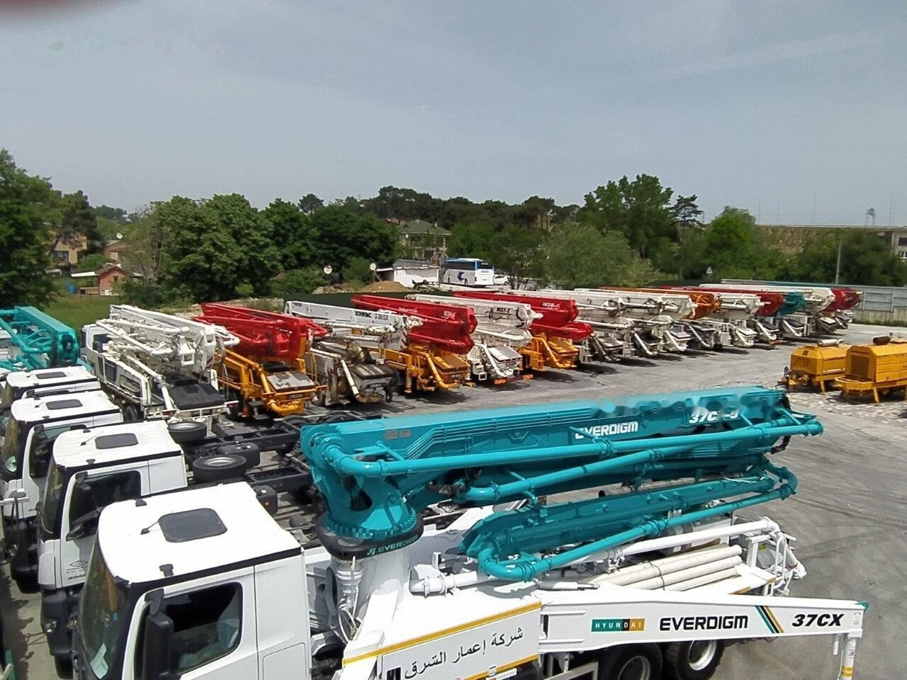 Mercedes-Benz New Everdigm ECP 42 CX 5 ECP 42 CX5 on chassis - Camion pompe: photos 4 Mercedes-Benz New Everdigm ECP 42 CX 5 ECP 42 CX5 on chassis - Camion pompe: photos 4