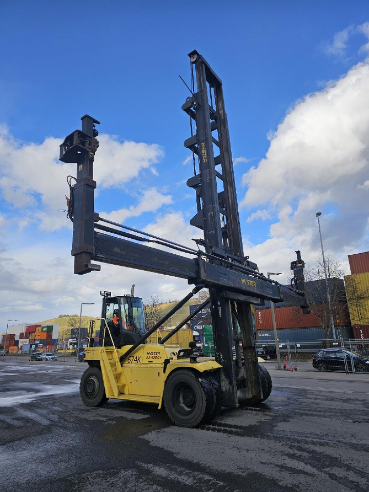 Chariot porte-conteneur Hyster H22XM-12-EC | 9 t Leer-Container-Handler: photos 1