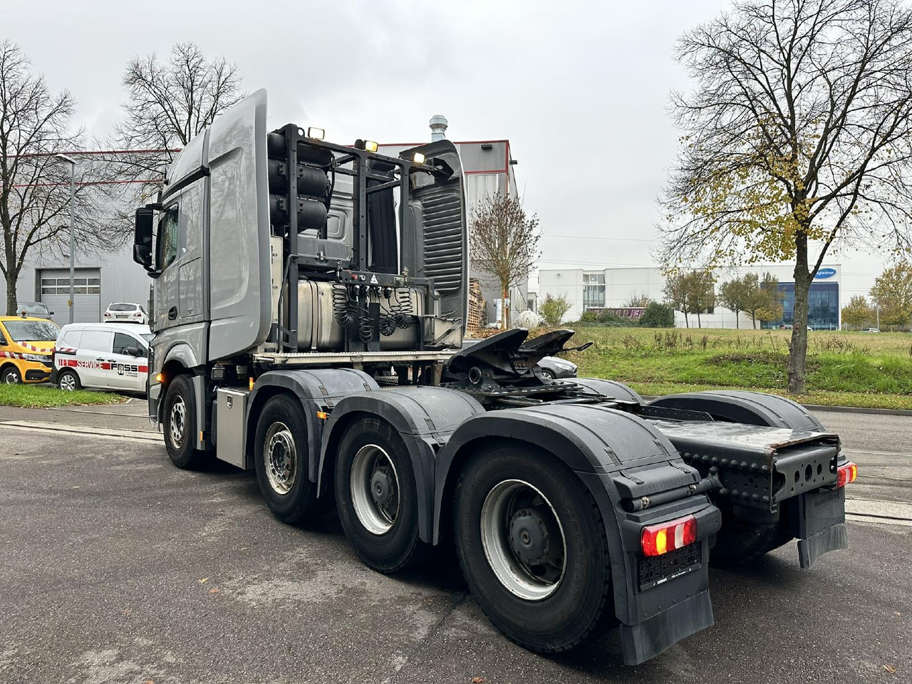 Mercedes Benz Actros 4158 SLT 8x4 (ZGG 155 t) - Tracteur routier: photos 4 Mercedes Benz Actros 4158 SLT 8x4 (ZGG 155 t) - Tracteur routier: photos 4