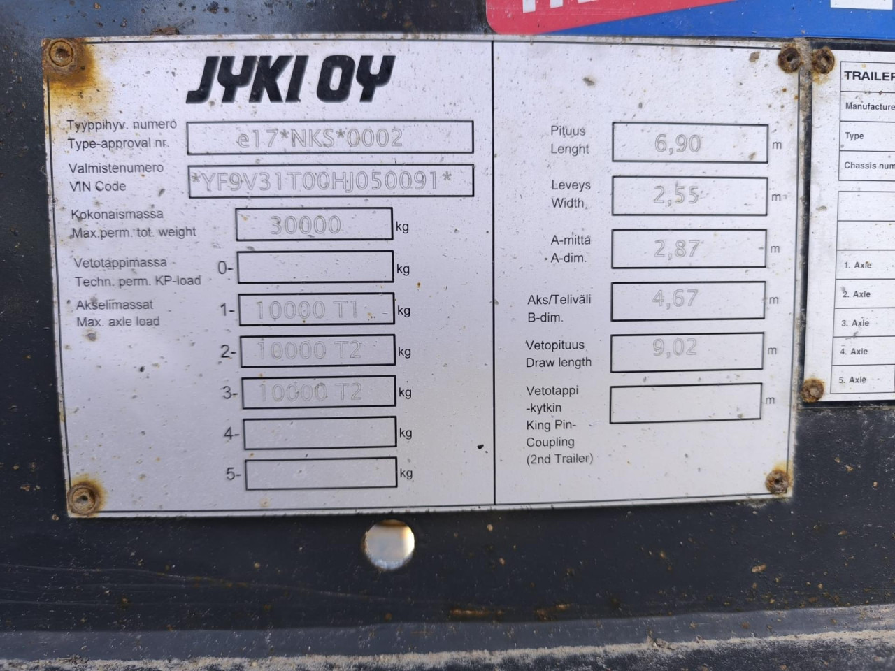 JYKI Jyki V31 - Remorque voiture: photos 3 JYKI Jyki V31 - Remorque voiture: photos 3