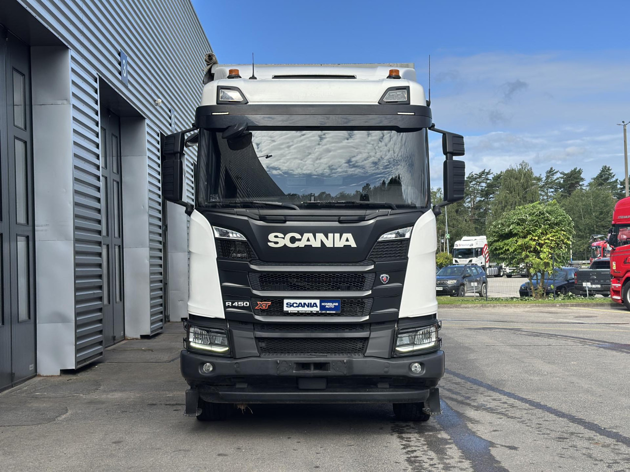 Camion porte-conteneur/ Caisse mobile SCANIA R 450 B6x4HA: photos 8