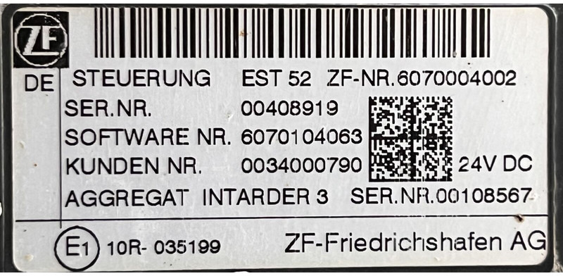 DAF - Pièces de rechange: photos 3 DAF - Pièces de rechange: photos 3