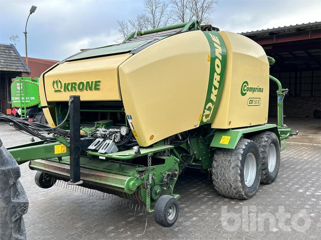 2011 Krone Comprima CV 150 XC - Presse à balles rondes, Enrubanneuse: photos 4 2011 Krone Comprima CV 150 XC - Presse à balles rondes, Enrubanneuse: photos 4