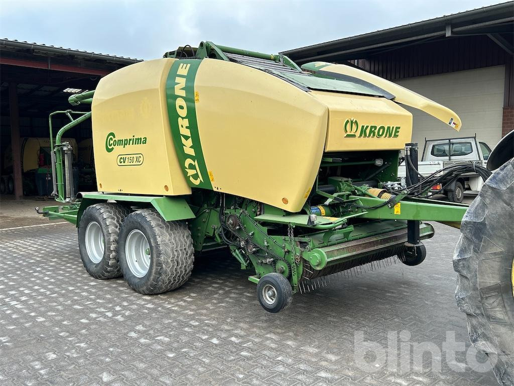 2011 Krone Comprima CV 150 XC - Presse à balles rondes, Enrubanneuse: photos 3 2011 Krone Comprima CV 150 XC - Presse à balles rondes, Enrubanneuse: photos 3