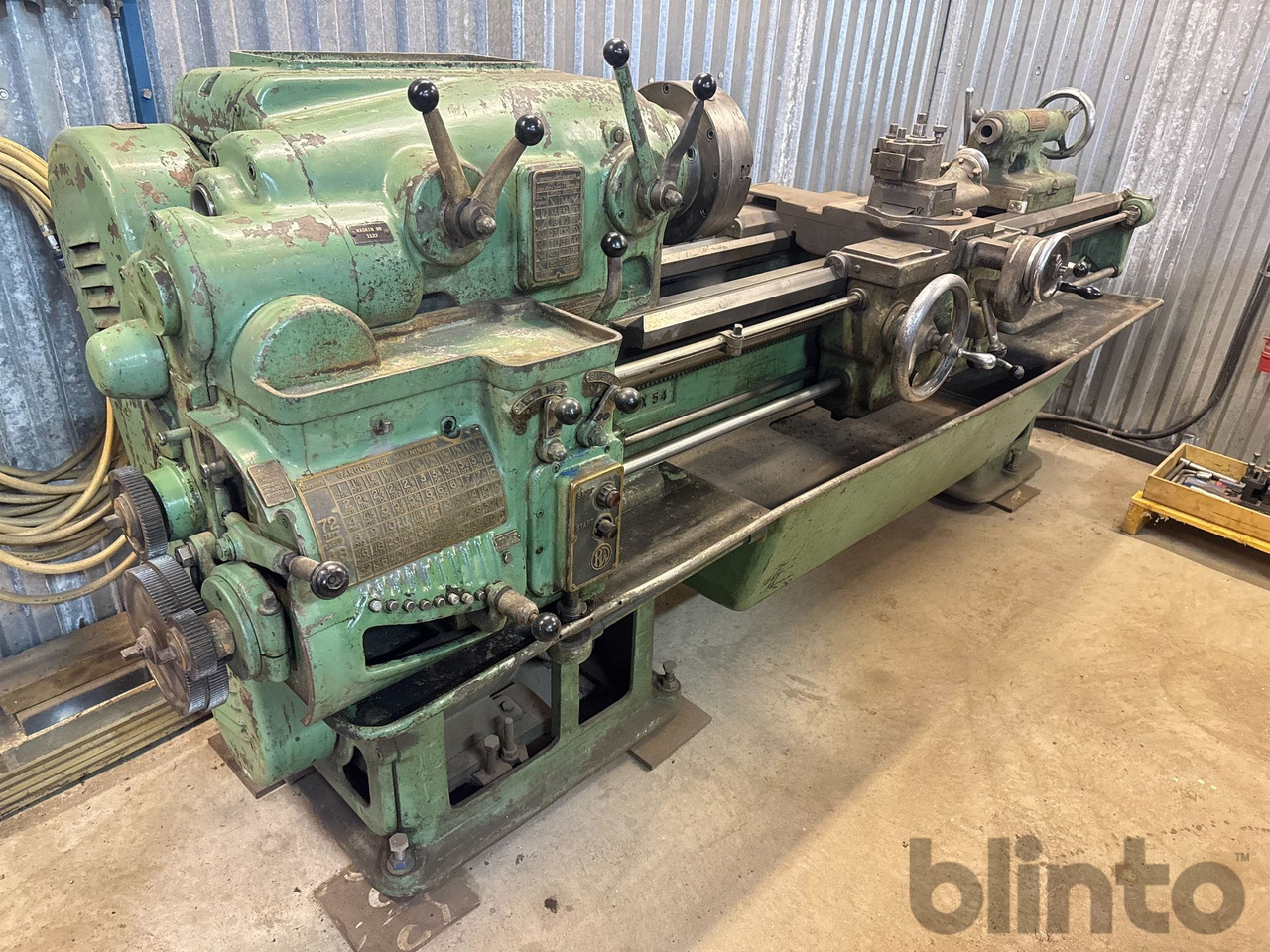 Americano Pratt&Whitney 14X54 - Tour à métaux: photos 1 Americano Pratt&Whitney 14X54 - Tour à métaux: photos 1