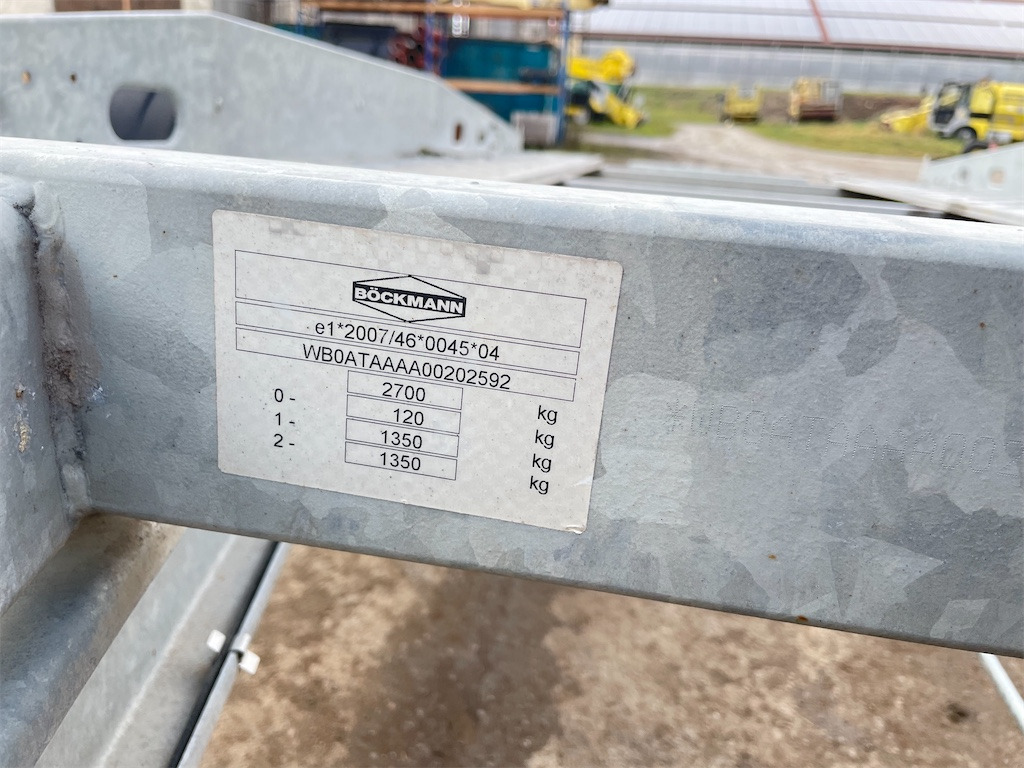 Böckmann - Remorque porte-voitures: photos 5 Böckmann - Remorque porte-voitures: photos 5