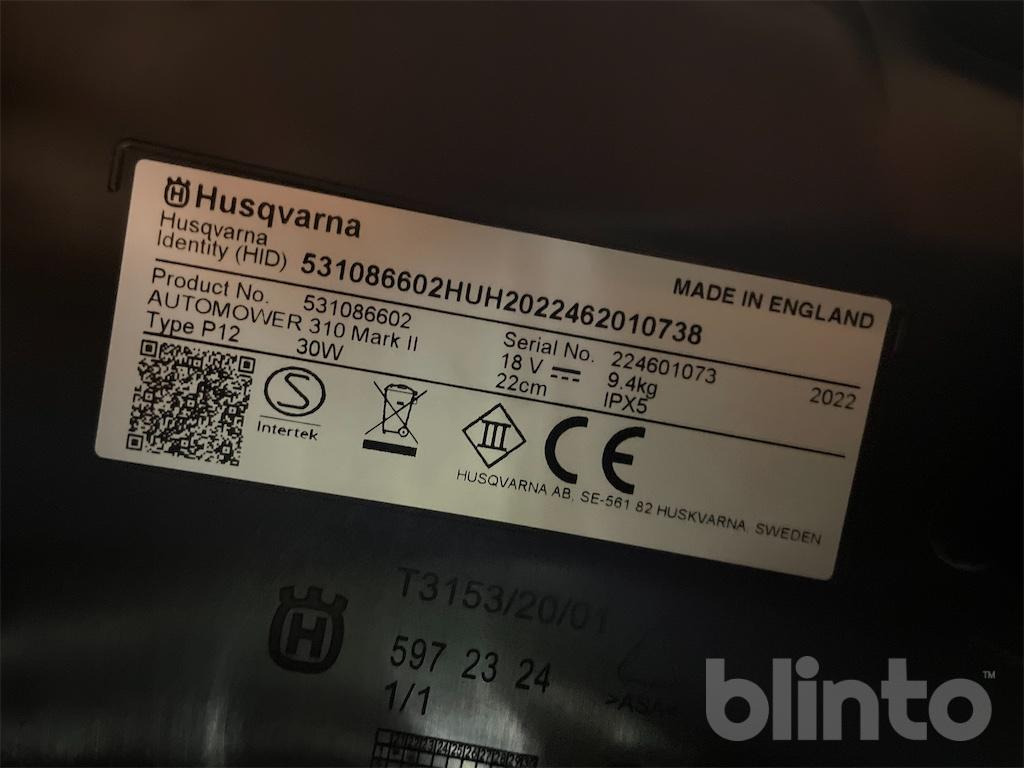 Husqvarna Automower 310 MARK II (2022) - Motofaucheuse: photos 5 Husqvarna Automower 310 MARK II (2022) - Motofaucheuse: photos 5