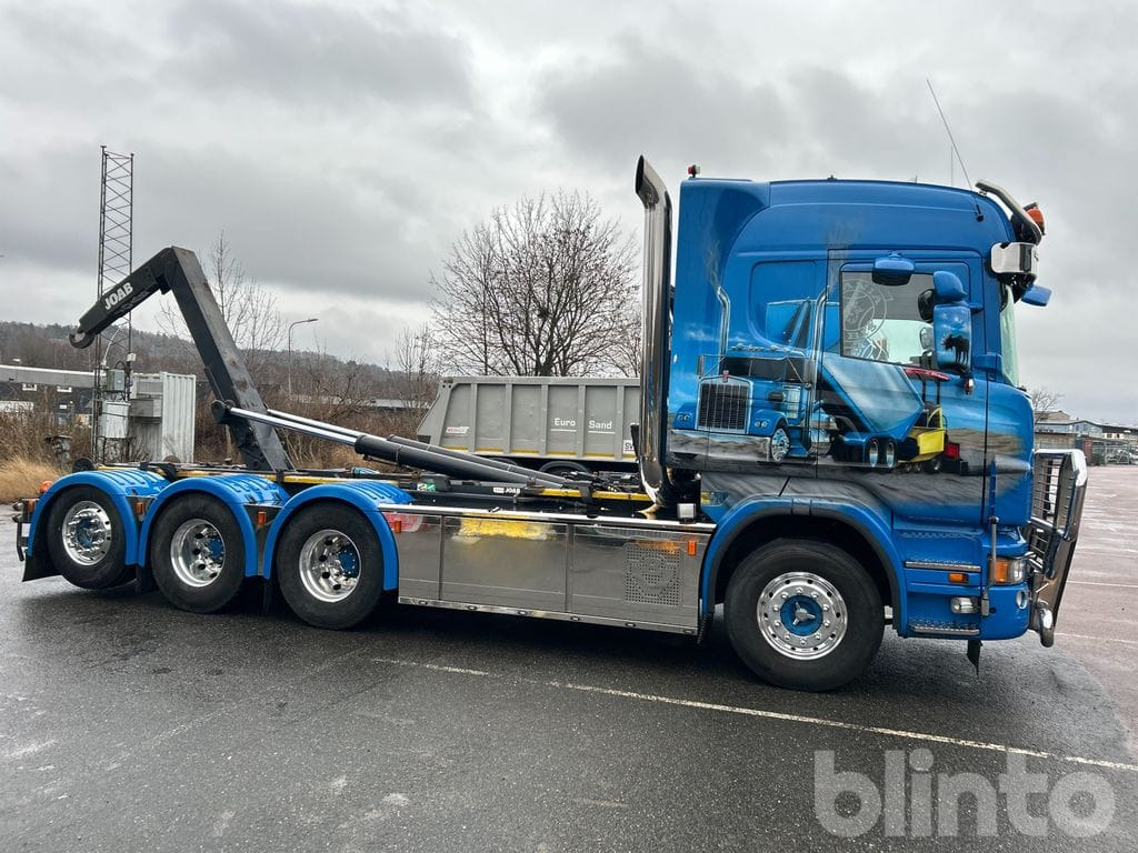 SCANIA R560LB 8X4*4 med JOAB 24T krok - Camion ampliroll: photos 2 SCANIA R560LB 8X4*4 med JOAB 24T krok - Camion ampliroll: photos 2
