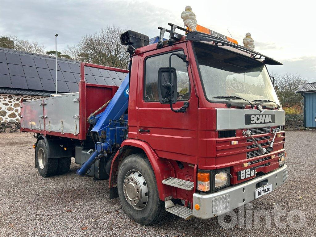 Scania G82M 4X2 EFFER - Camion benne, Camion grue: photos 3 Scania G82M 4X2 EFFER - Camion benne, Camion grue: photos 3