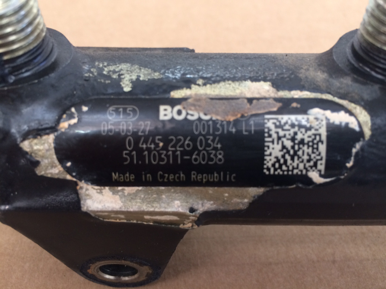 TUBO PRESSIONE COMMON RAIL MAN 51103116038 - Préparation du carburant: photos 4 TUBO PRESSIONE COMMON RAIL MAN 51103116038 - Préparation du carburant: photos 4