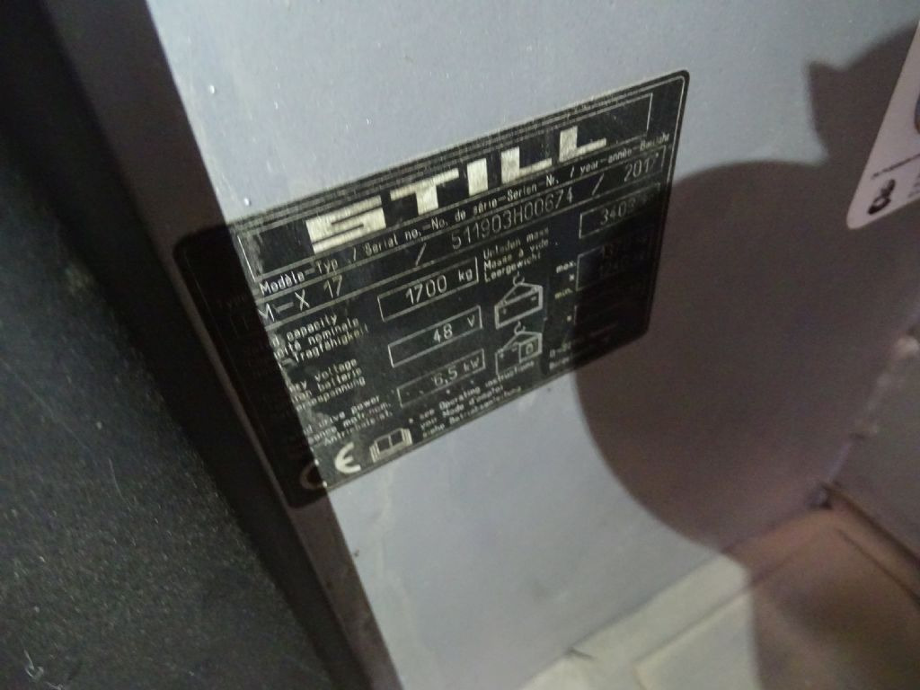 Still FM-X17 - Chariot à mât rétractable: photos 4 Still FM-X17 - Chariot à mât rétractable: photos 4