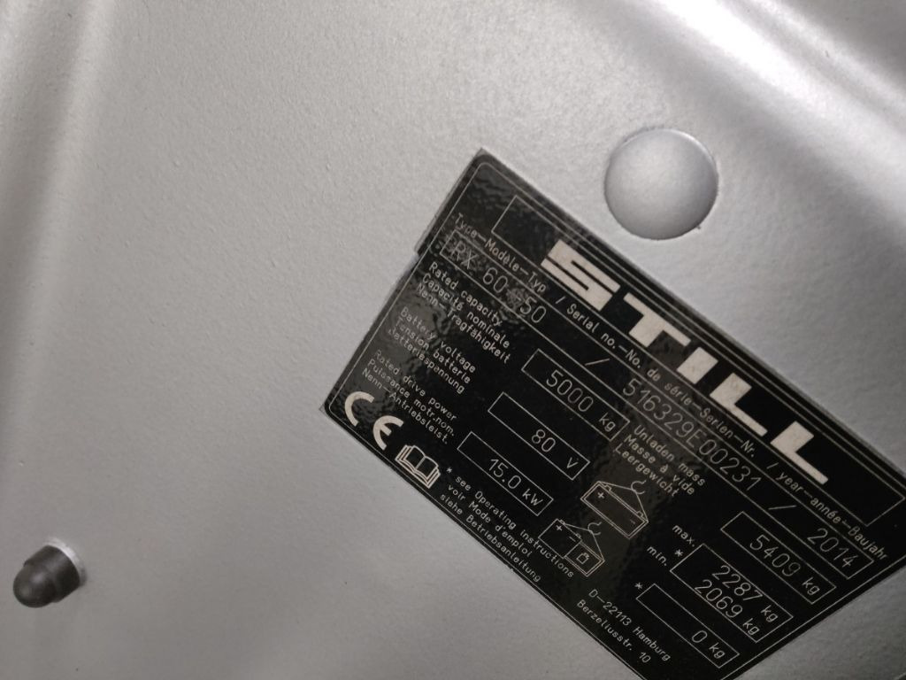 Still RX60-50 - Chariot élévateur électrique: photos 5 Still RX60-50 - Chariot élévateur électrique: photos 5