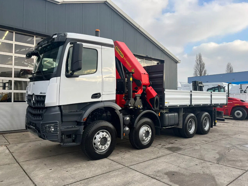 Mercedes-Benz Arocs 4140 K 8x4 Crane Truck - Camion grue: photos 1 Mercedes-Benz Arocs 4140 K 8x4 Crane Truck - Camion grue: photos 1