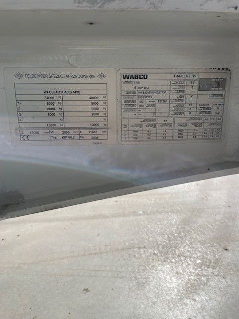 Citerne pulvérulente Feldbinder KIP 60 3: photos 7 Citerne pulvérulente Feldbinder KIP 60 3: photos 7