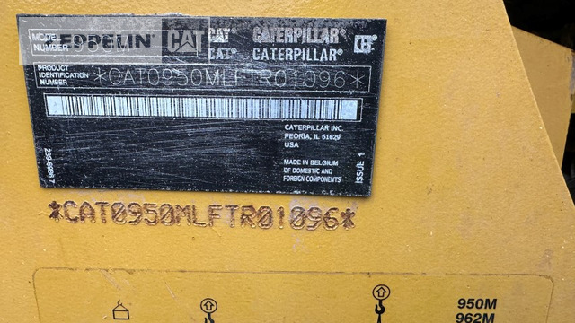 Cat 950M - Chargeuse sur pneus: photos 5 Cat 950M - Chargeuse sur pneus: photos 5