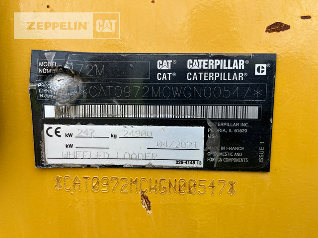 Cat 972M - Chargeuse sur pneus: photos 2 Cat 972M - Chargeuse sur pneus: photos 2