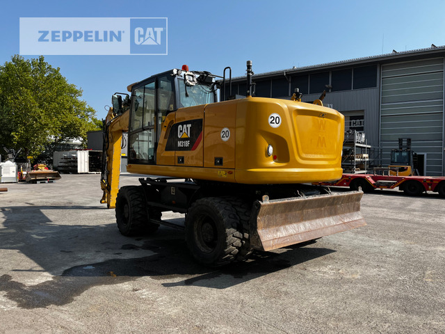 Cat M318F - Pelle sur pneus: photos 2 Cat M318F - Pelle sur pneus: photos 2