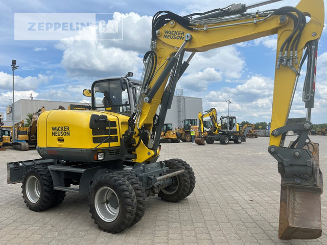 Wacker EW100 - Pelle sur pneus: photos 4 Wacker EW100 - Pelle sur pneus: photos 4