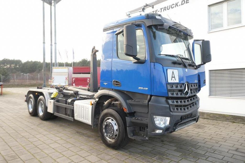 Mercedes-Benz Arocs 2645 K 6x4 Abrollkipper Meiller deutsch to - Camion ampliroll: photos 2 Mercedes-Benz Arocs 2645 K 6x4 Abrollkipper Meiller deutsch to - Camion ampliroll: photos 2