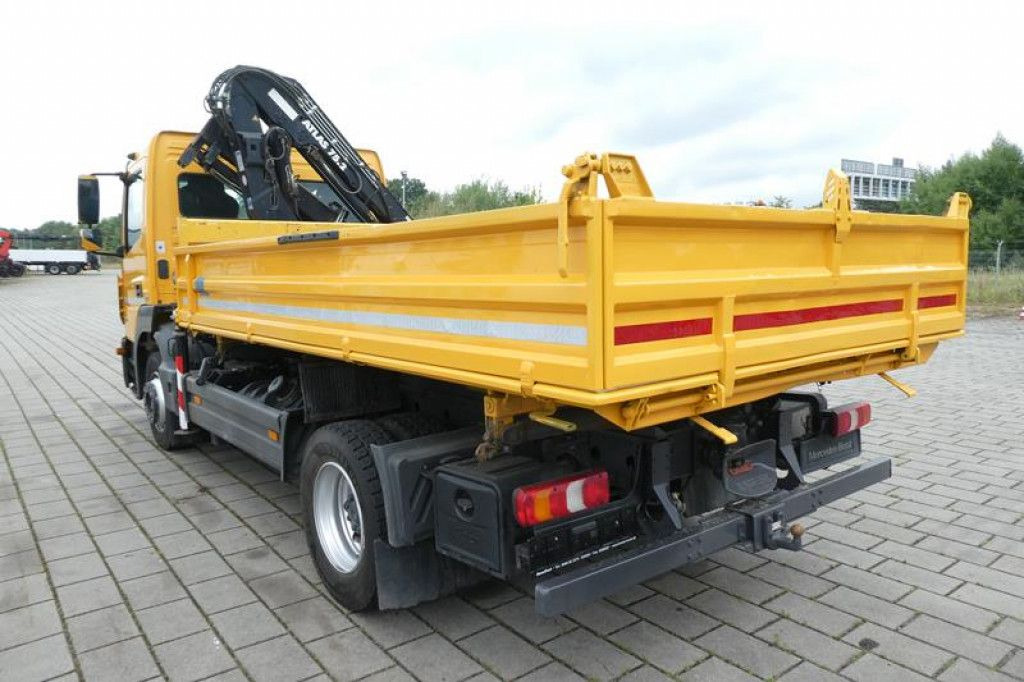 Mercedes-Benz Atego 1224 K 2-Achs Kipper Kran 2x Hdr Ausschub - Camion benne, Camion grue: photos 4 Mercedes-Benz Atego 1224 K 2-Achs Kipper Kran 2x Hdr Ausschub - Camion benne, Camion grue: photos 4