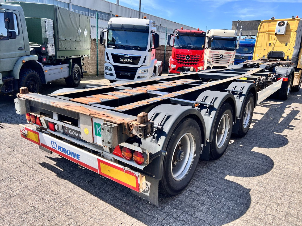 Krone Container Multi 2x20-30-40-45ft HighCube 10x stk - Semi-remorque porte-conteneur/ Caisse mobile: photos 5 Krone Container Multi 2x20-30-40-45ft HighCube 10x stk - Semi-remorque porte-conteneur/ Caisse mobile: photos 5