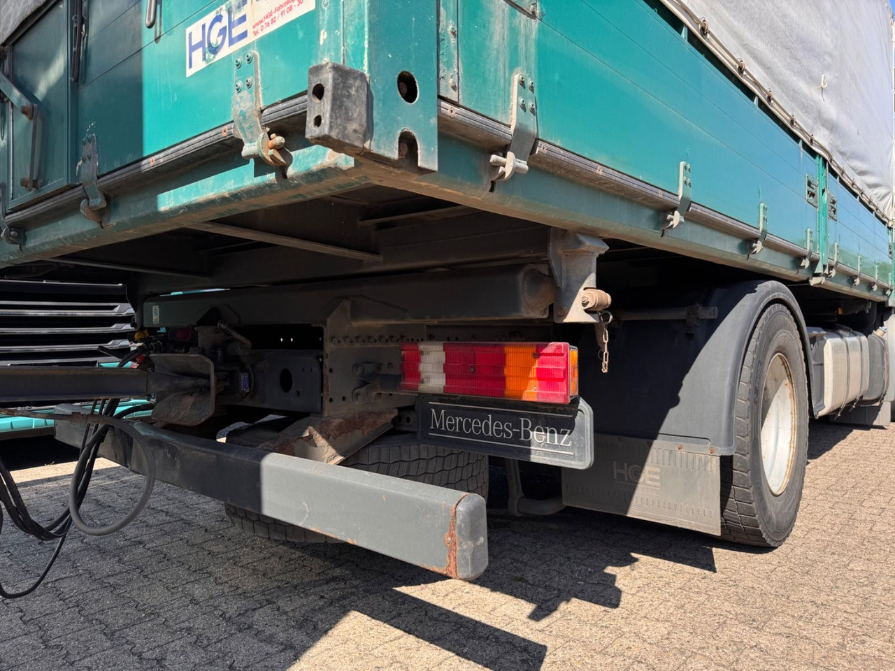 Camion benne Mercedes-Benz 1844 Actros MP3 3-SeitenKipper Getreide Pritsche: photos 9