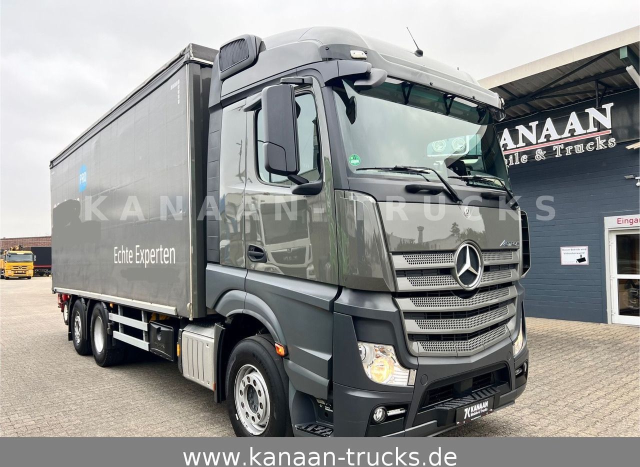 Mercedes-Benz 2548 Actros 6x2 Pritsche Moffet Mitnahme stapler - Camion grue: photos 1 Mercedes-Benz 2548 Actros 6x2 Pritsche Moffet Mitnahme stapler - Camion grue: photos 1