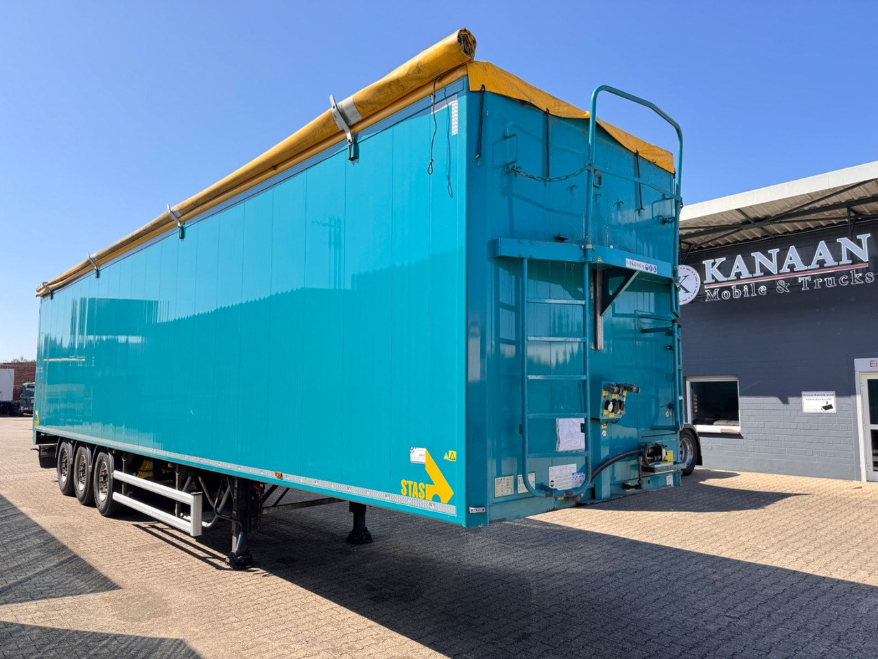Stas S 300 ZX Walkingfloor Schubboden 2 x Vorhanden - Semi-remorque à fond mouvant: photos 2 Stas S 300 ZX Walkingfloor Schubboden 2 x Vorhanden - Semi-remorque à fond mouvant: photos 2