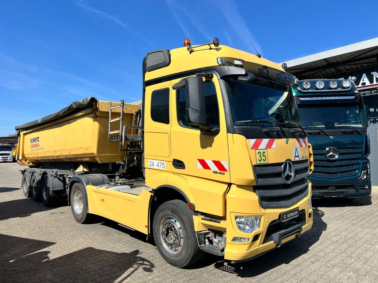 Mercedes-Benz 1846 LS Actros L StreamSpace Hydraulik - Tracteur routier: photos 2 Mercedes-Benz 1846 LS Actros L StreamSpace Hydraulik - Tracteur routier: photos 2