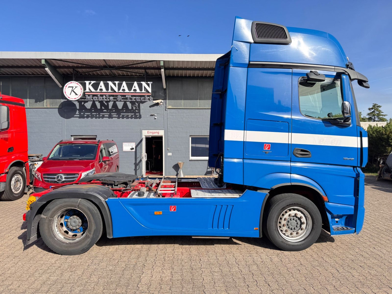 Mercedes-Benz 1848 LL Actros GIGA Hydra Walkingfloor/ Kipper - Tracteur routier: photos 5 Mercedes-Benz 1848 LL Actros GIGA Hydra Walkingfloor/ Kipper - Tracteur routier: photos 5