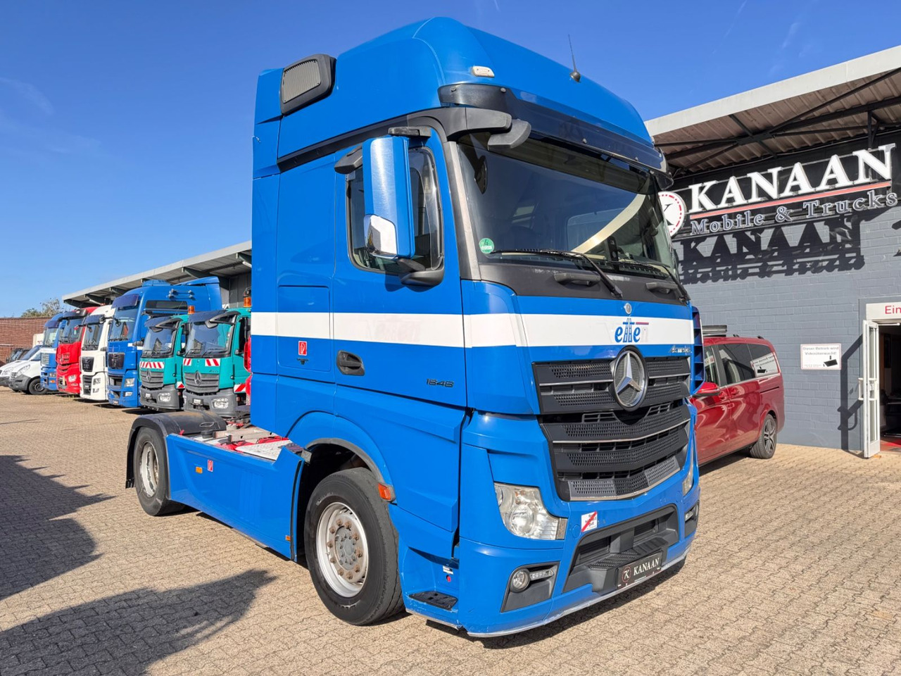 Mercedes-Benz 1848 LL Actros GIGA Hydra Walkingfloor/ Kipper - Tracteur routier: photos 1 Mercedes-Benz 1848 LL Actros GIGA Hydra Walkingfloor/ Kipper - Tracteur routier: photos 1